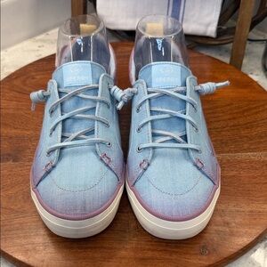 Sperry Women's Crest Vibe Shimmer Fade Ombré sneaker